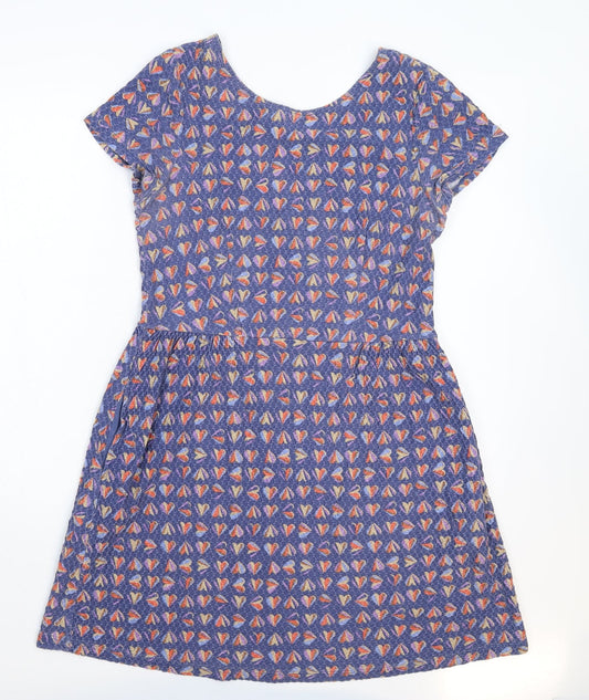 NEXT Womens Blue Fit & Flare Size 12