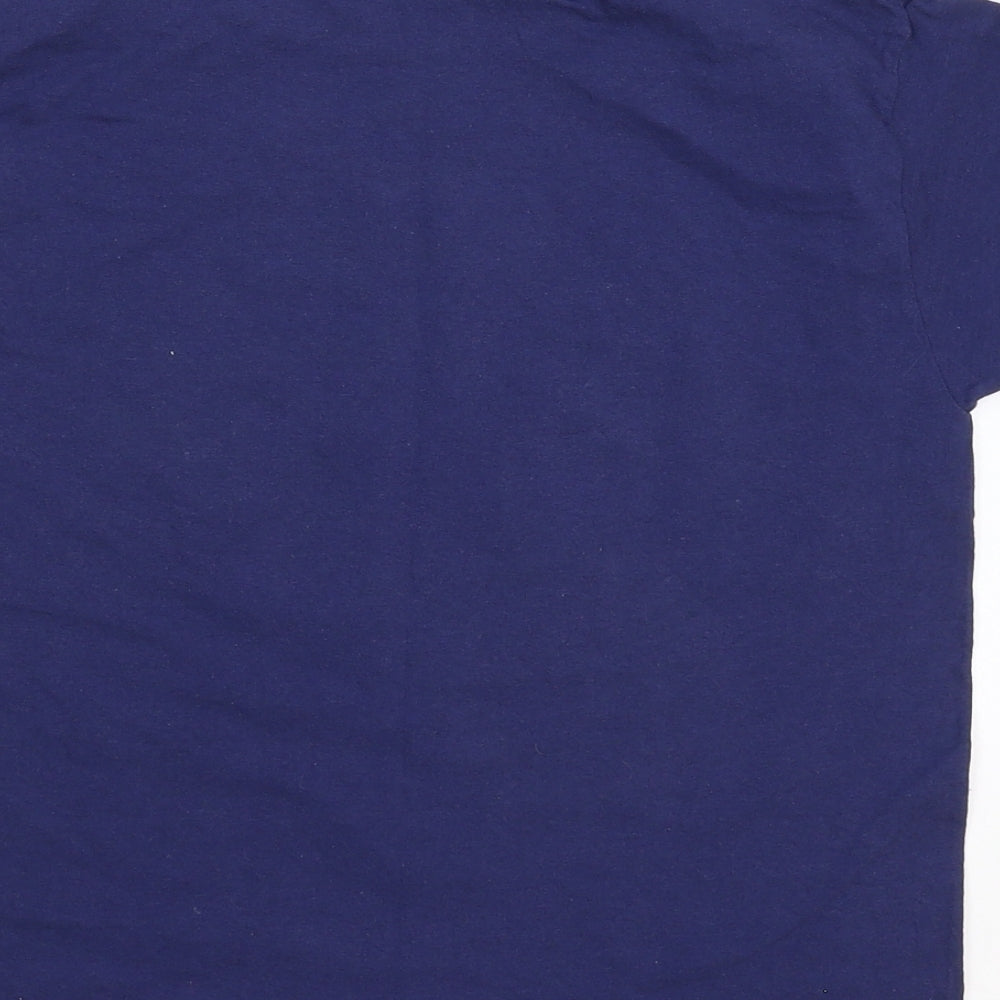 Fruit of the Loom Boys Blue Basic T-Shirt Size 10-11 Years