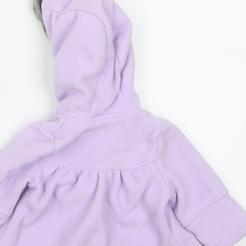 George Girls Purple Jacket Size 3-6 Months