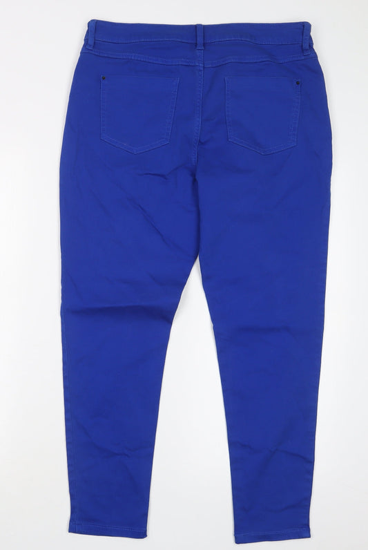 Preworn Womens Blue Denim Jegging Jeans Size 33 in L26 in