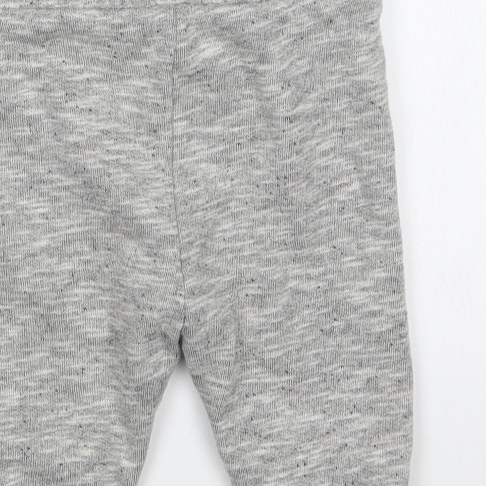 Nutmeg Boys Grey Jogger Trousers Size 3-6 Months
