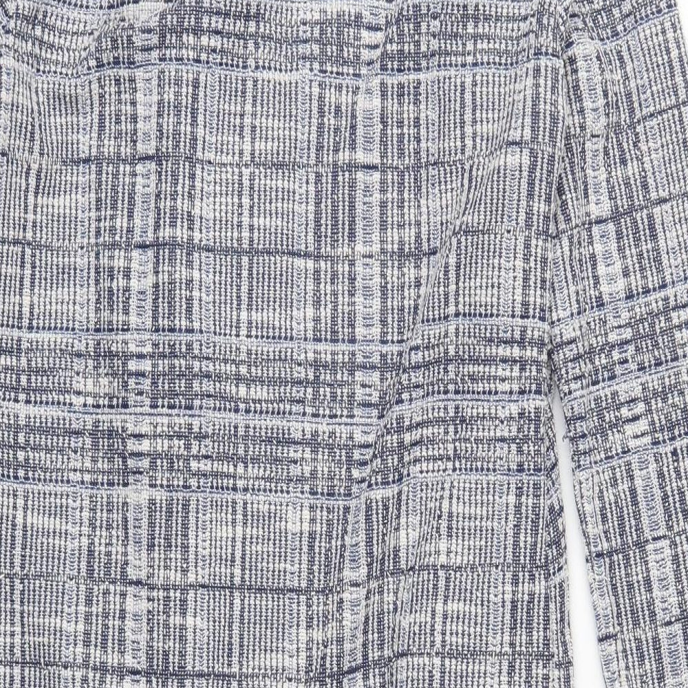 Marks and Spencer Womens Blue Knit Cardigan Jumper Size 10