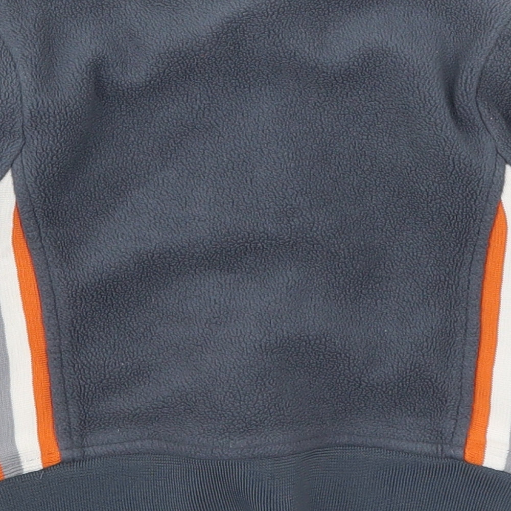 name it Boys Grey Striped Jacket Size 6-9 Months - 52