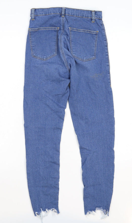 Topshop Womens Blue Denim Jegging Jeans Size 26 in L24 in
