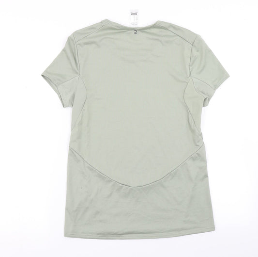 Quecha Womens Green Basic T-Shirt Size XS