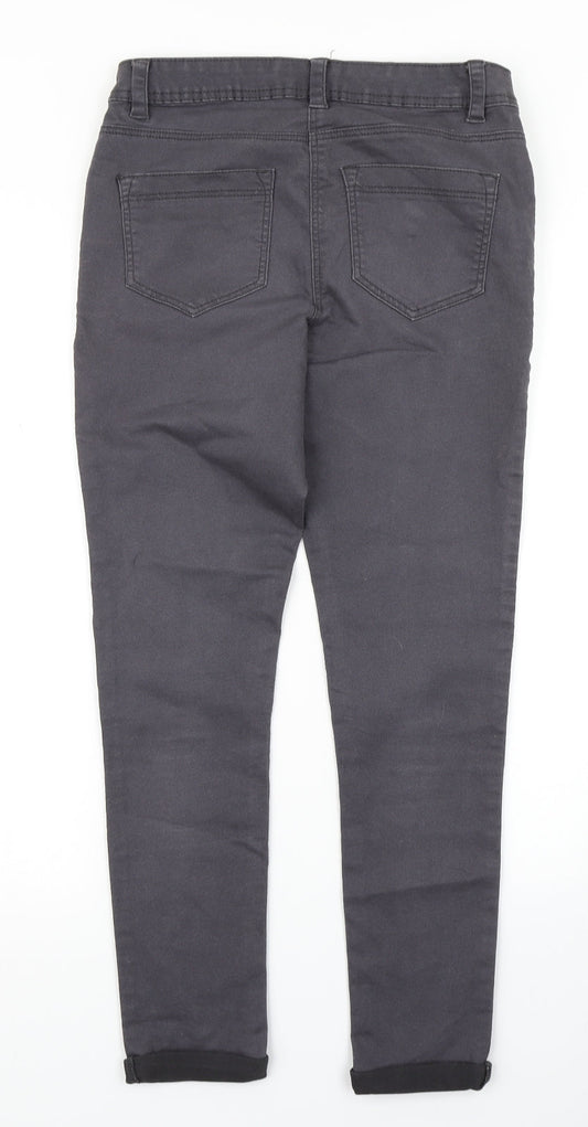 George Womens Black Denim Skinny Jeans Size 8 L25 in