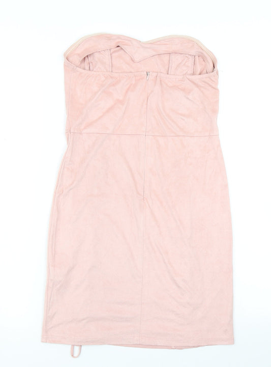 ICL Womens Pink Bodycon Size L
