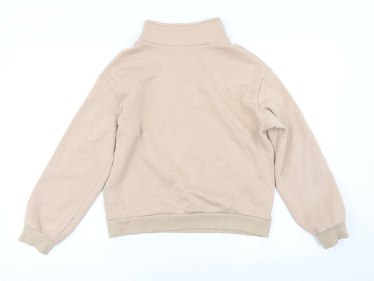 Divided Womens Brown Pullover Sweatshirt Size XS