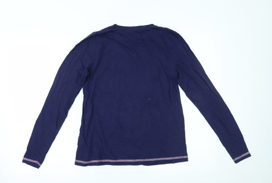 Studio Womens Blue Top Pyjama Top Size 10