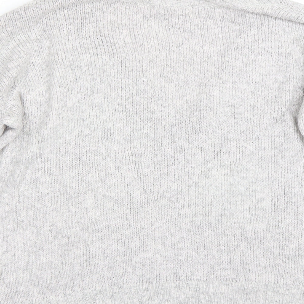 H&M Womens Grey Pullover Jumper Size M