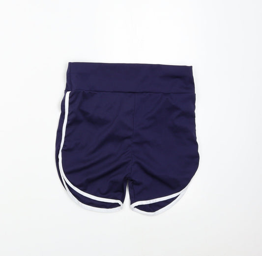 Preworn Womens Blue Hot Pants Shorts Size S