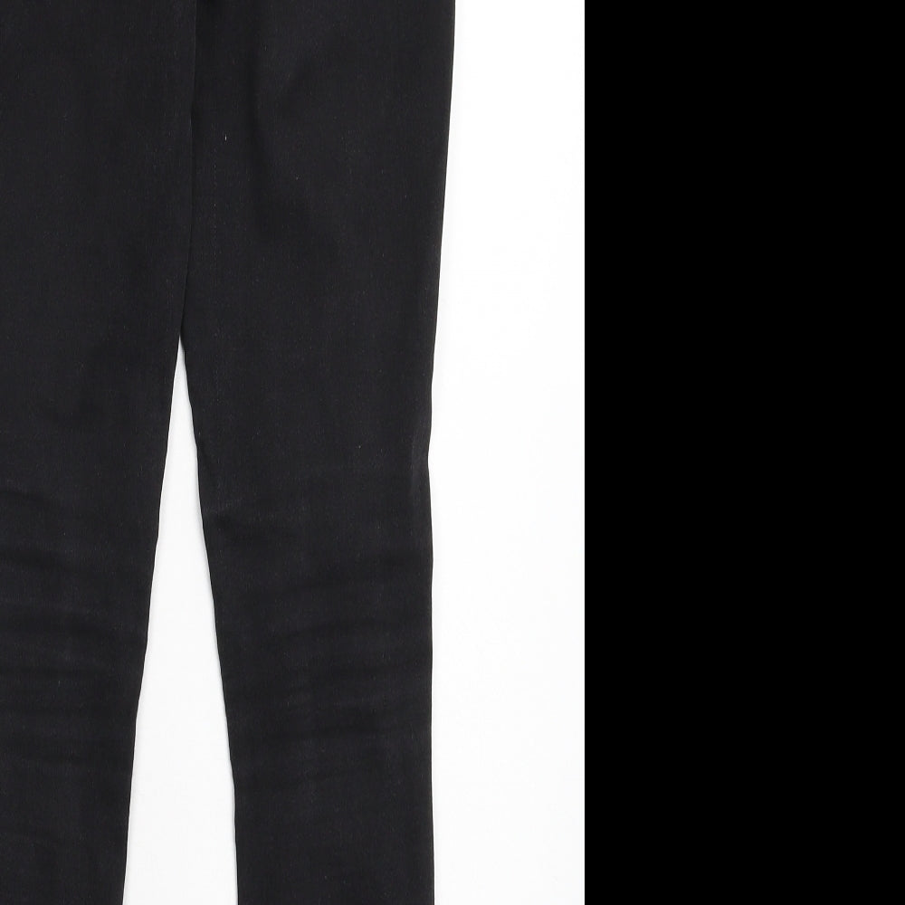 George Womens Black Denim Jegging Jeans Size 8 L27 in