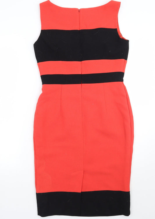 Marks and Spencer Womens Orange A-Line Size 10