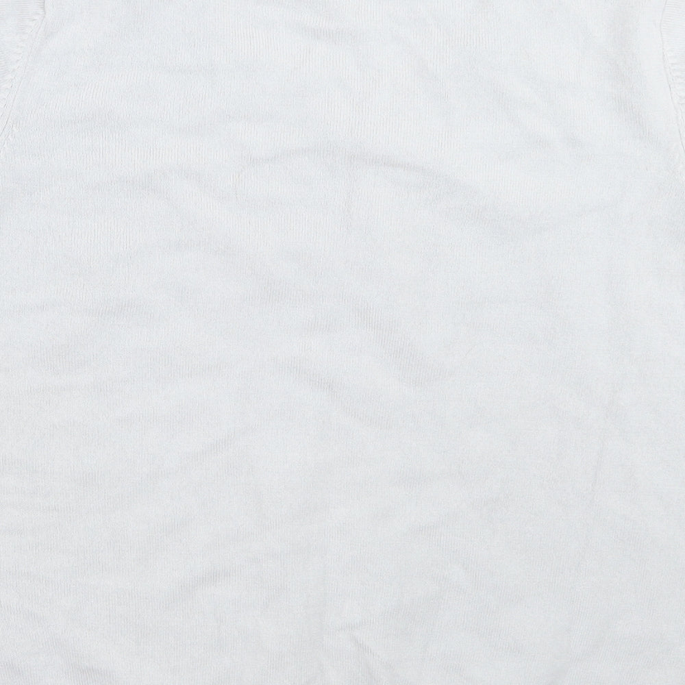 Marks and Spencer Womens Grey Basic T-Shirt Size 12