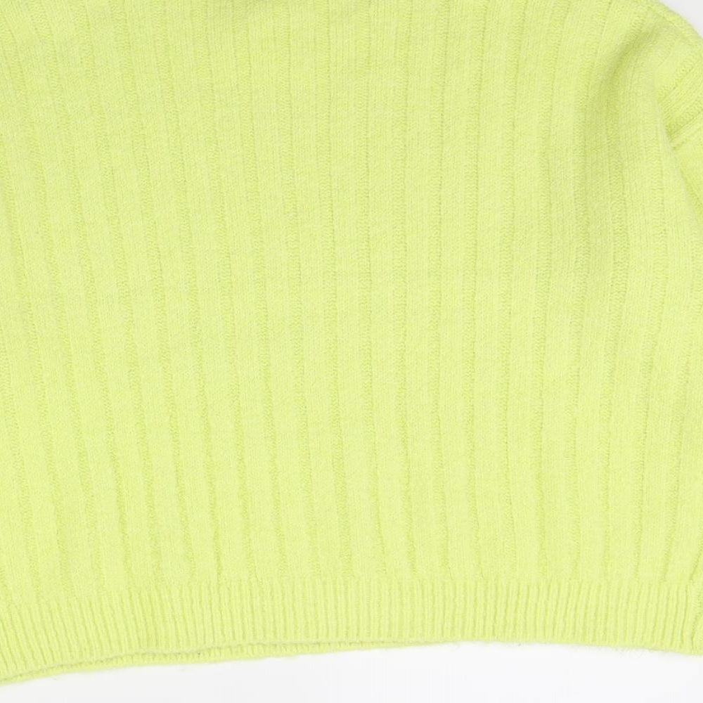 F&F Womens Green Pullover Jumper Size 10