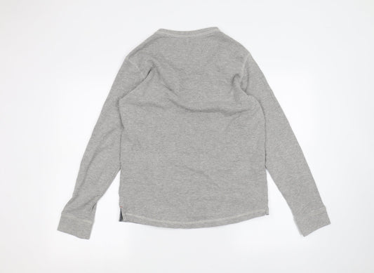 Avenue Mens Grey Pullover Jumper Size L