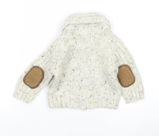 NEXT Boys Beige Cardigan Jumper One Size