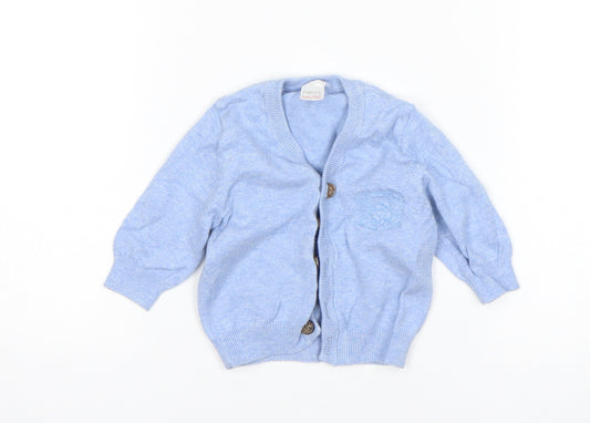 NEXT Boys Blue Cardigan Jumper One Size