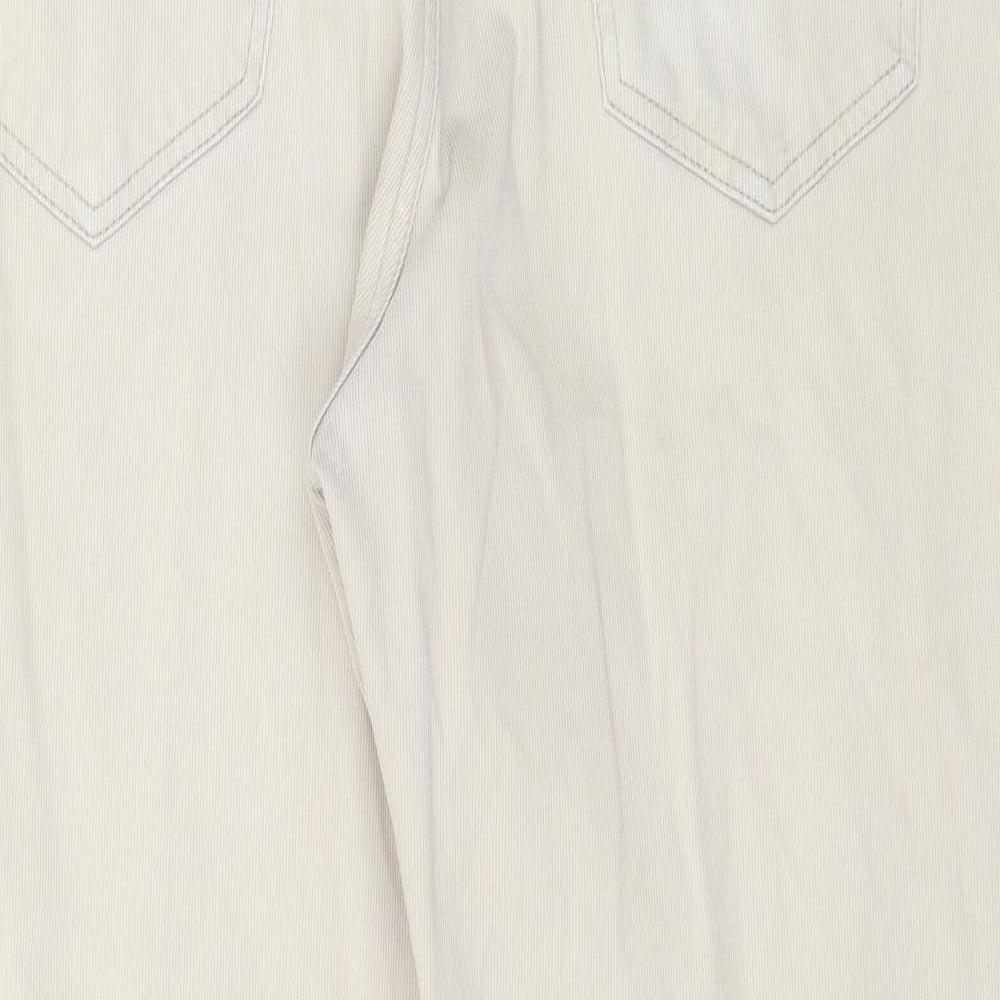 Marks and Spencer Womens Beige Trousers Size 38 in L28 in