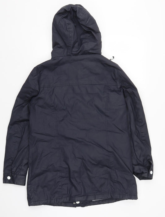 New Look Womens Blue Jacket Coat Size 8