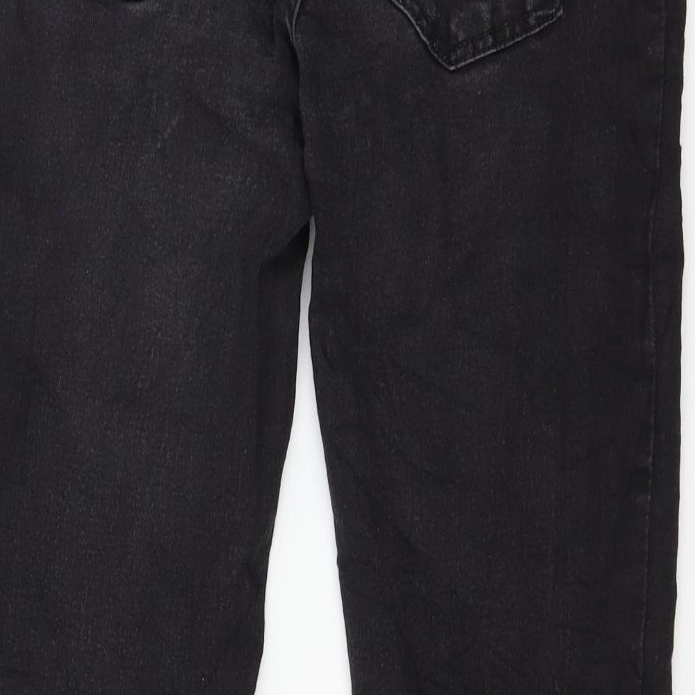 sinsay Womens Black Denim Skinny Jeans Size 10 L27 in