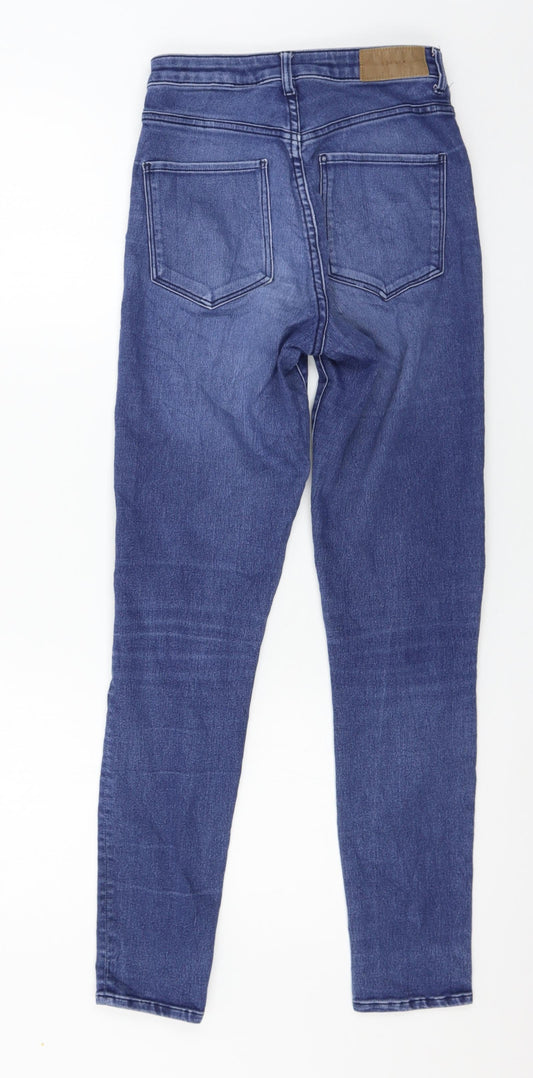 H&M Womens Blue Denim Skinny Jeans Size 26 in L32 in
