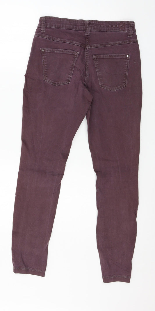 MAC Jeans Womens Purple Denim Skinny Jeans Size 30 in L27 in