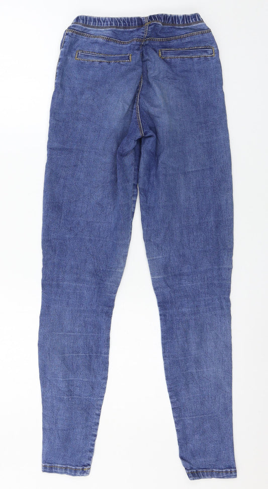 Preworn Womens Blue Denim Skinny Jeans Size 26 in L29 in