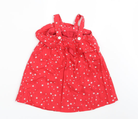 Gap Girls Red Polka Dot A-Line Size 3 Years
