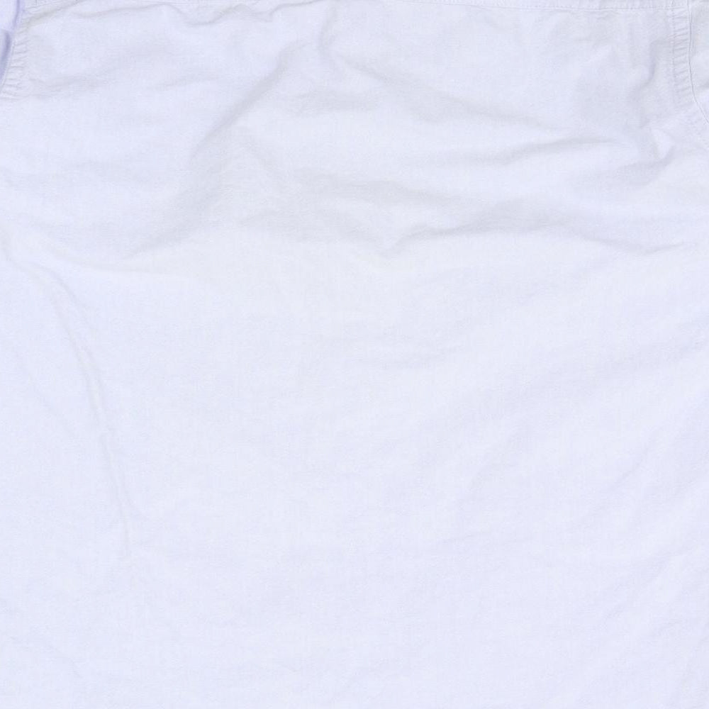 French Connection Mens Blue Button-Up Size M