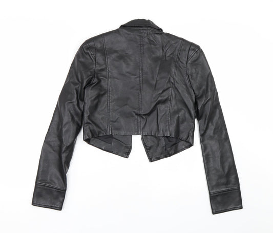 Red Herring Womens Black Jacket Size 10