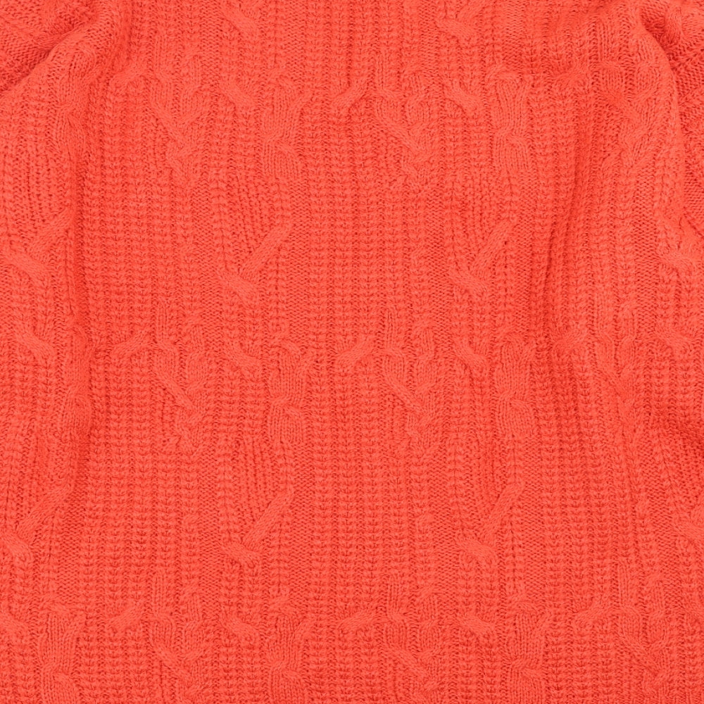 Terranova Womens Red Knit Pullover Jumper Size M