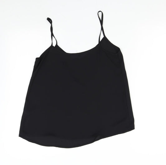 New Look Womens Black Camisole Tank Size 10