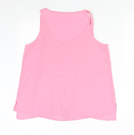 Preworn Womens Pink Camisole Tank Size M