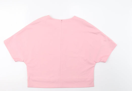 Girls On Film Womens Pink Basic T-Shirt Size 10
