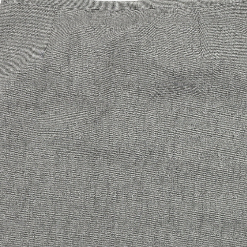 Principles Womens Grey A-Line Skirt Size 16