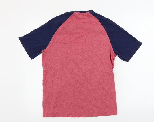 Marks and Spencer Mens Pink T-Shirt Size S