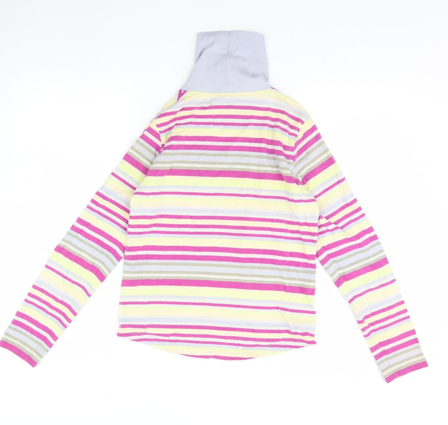 ellesse Womens Multicoloured Striped Pullover Jumper Size 12