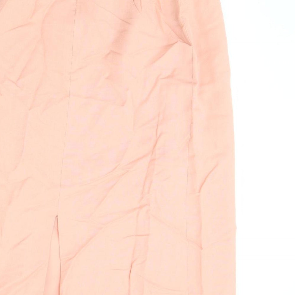 Planet Womens Orange Straight & Pencil Skirt Size 12