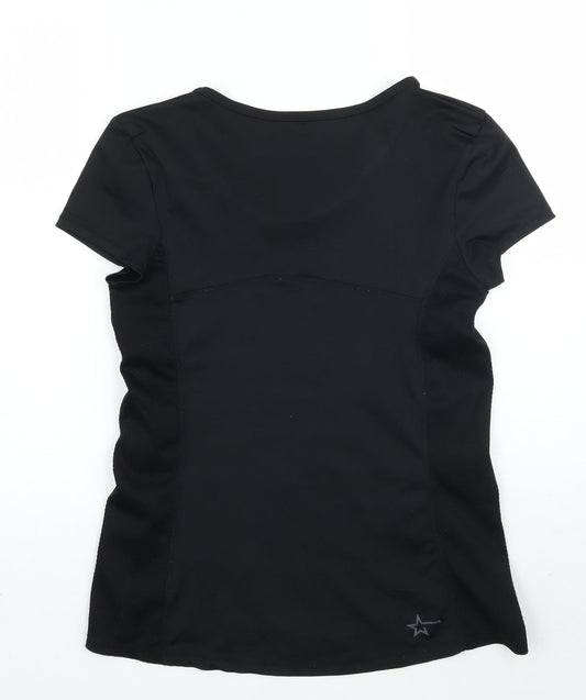 Terranova Womens Black Basic T-Shirt Size M