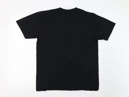 Hippo Warehouse Womens Black Basic Polo Size L - Queen