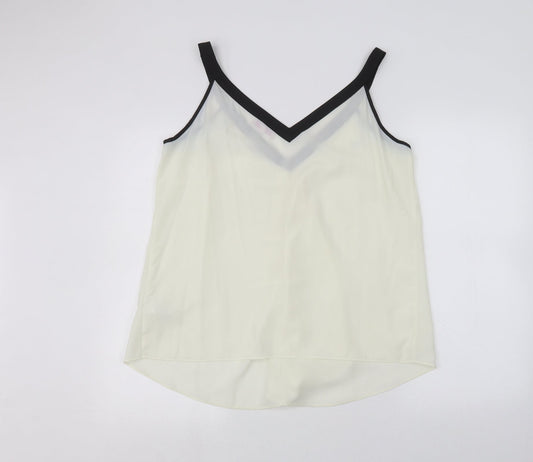 Per Una Womens White Basic Blouse Size 16