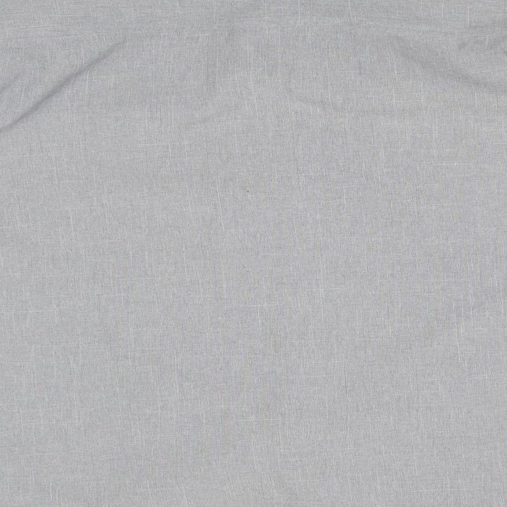 JOHN MILNER Mens Grey Button-Up