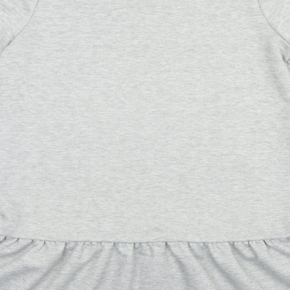 New Look Womens Grey Pullover Jumper Size 14
