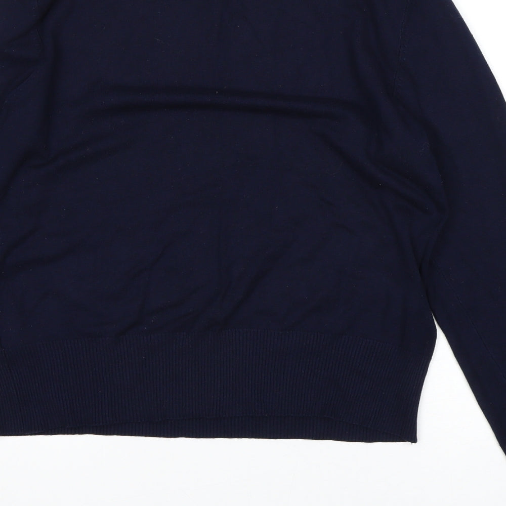 New Look Womens Blue Pullover Jumper Size 16
