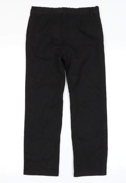 F&F Boys Black Dress Pants Trousers Size 8-9 Years