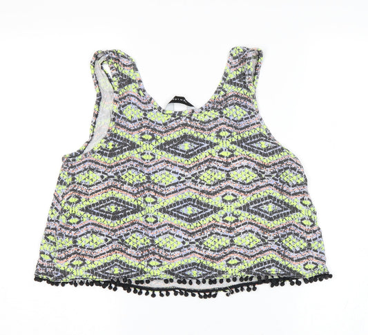 New Look Womens Multicoloured Basic Tank Size 12