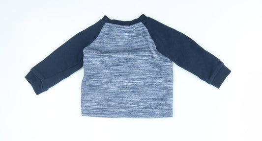 F&F Baby Blue Pullover Jumper Size 3-6 Months