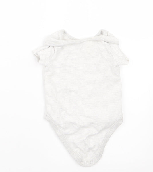 F&F Boys Grey Babygrow One-Piece Size 3-6 Months