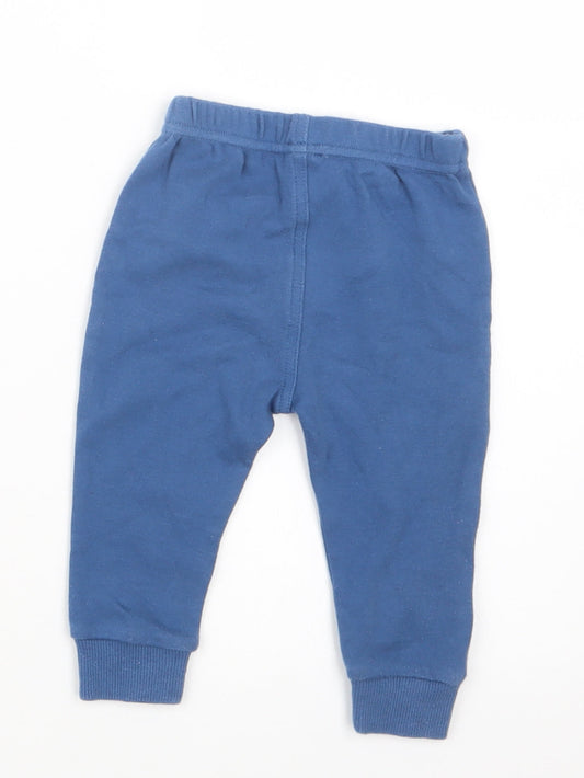 M&Co Boys Blue Capri Trousers Size 3-6 Months - Peter Rabbit